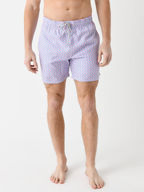 Michaels Swimwear Men's Swirl Swim Trunk