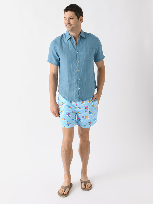 Michaels Swimwear Men's New Turtles Swim Trunk