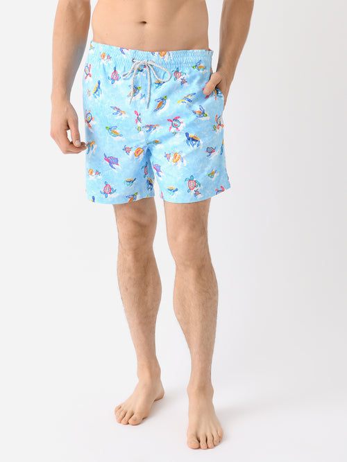 Michaels Swimwear Men's New Turtles Swim Trunk