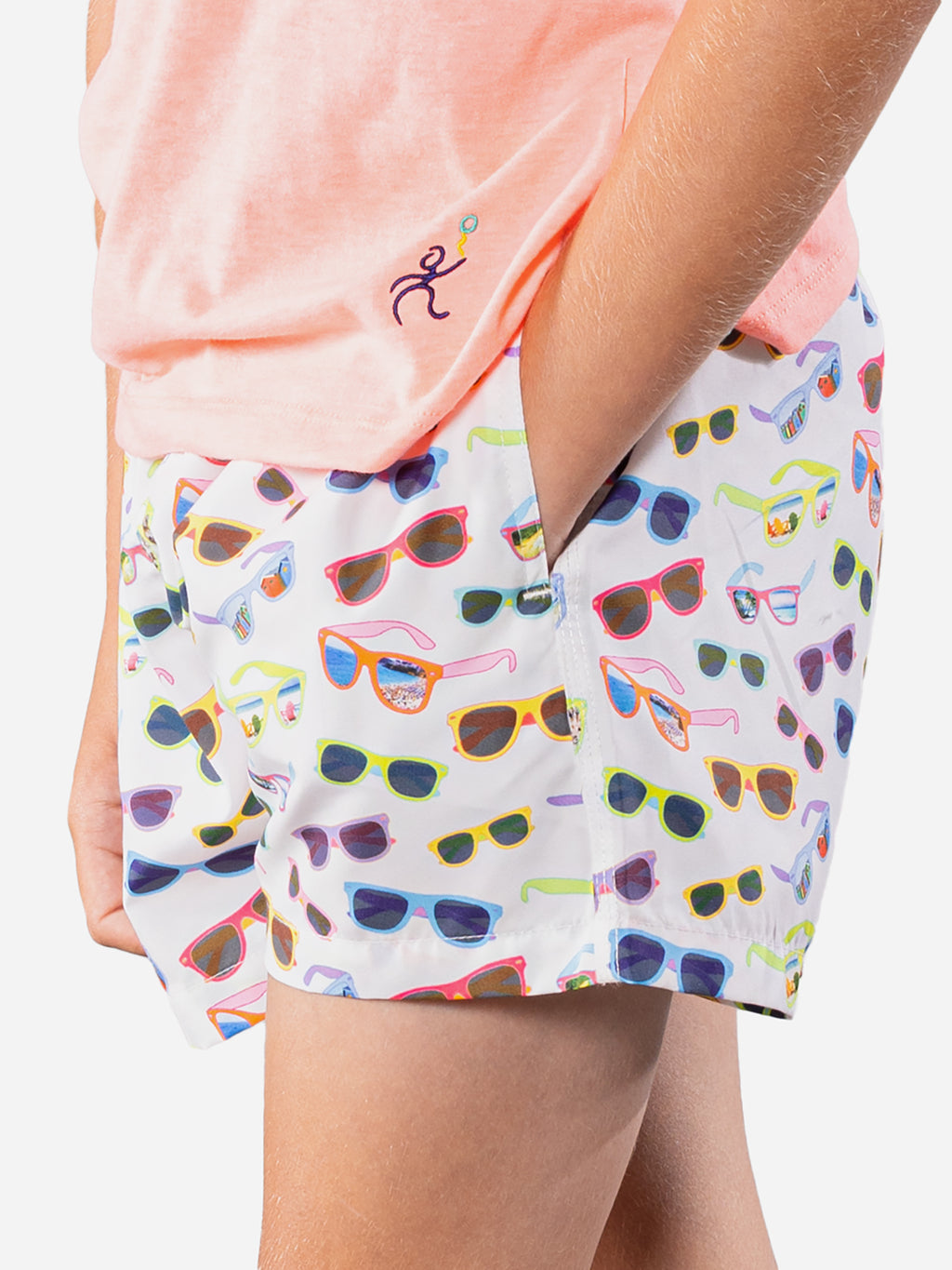 Michaels Swimwear Boys' Sunglasses Swim Trunk - Saint Bernard