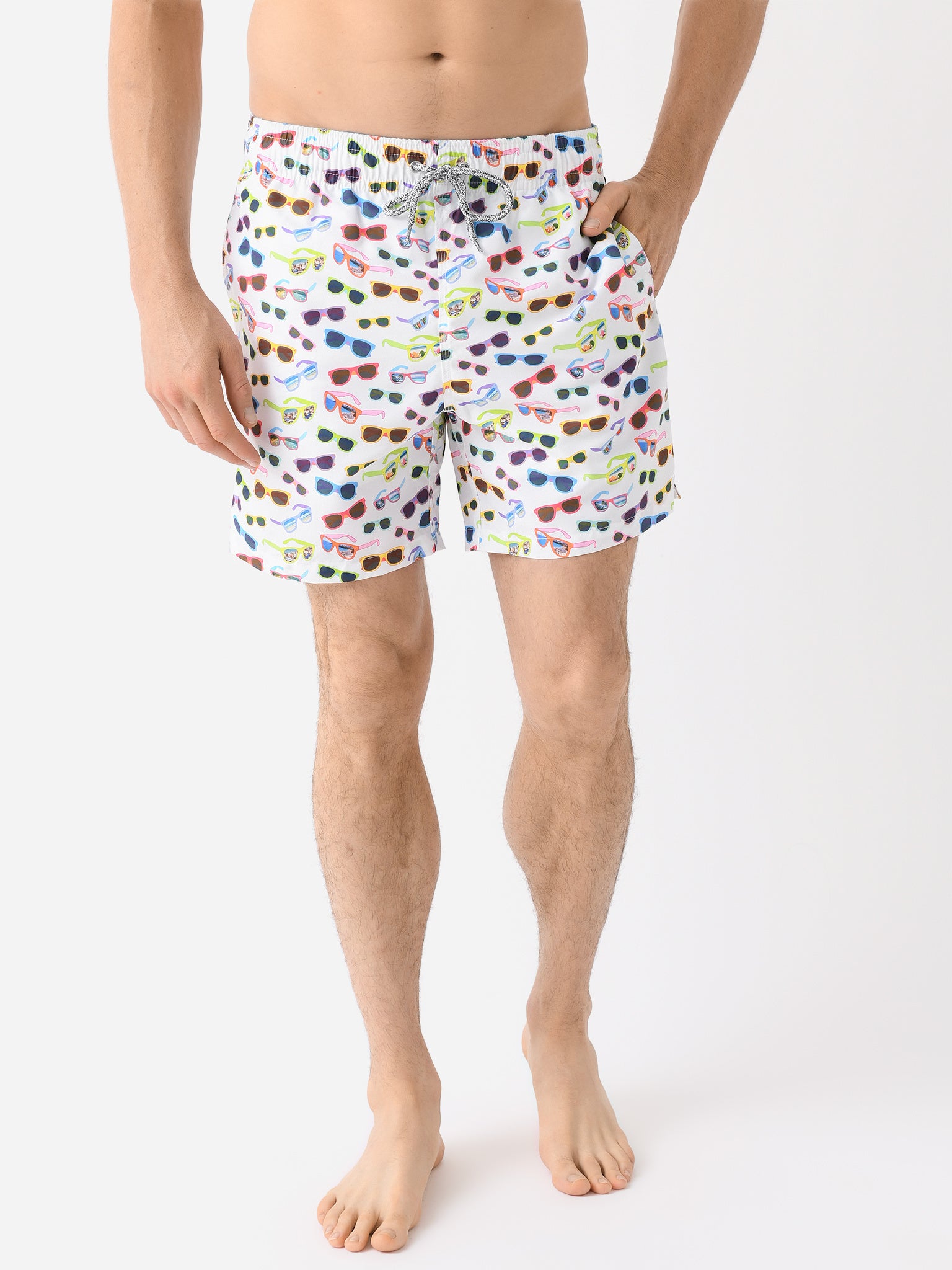 Michaels Swimwear Men's Sunglasses Swim Trunk - Saint Bernard