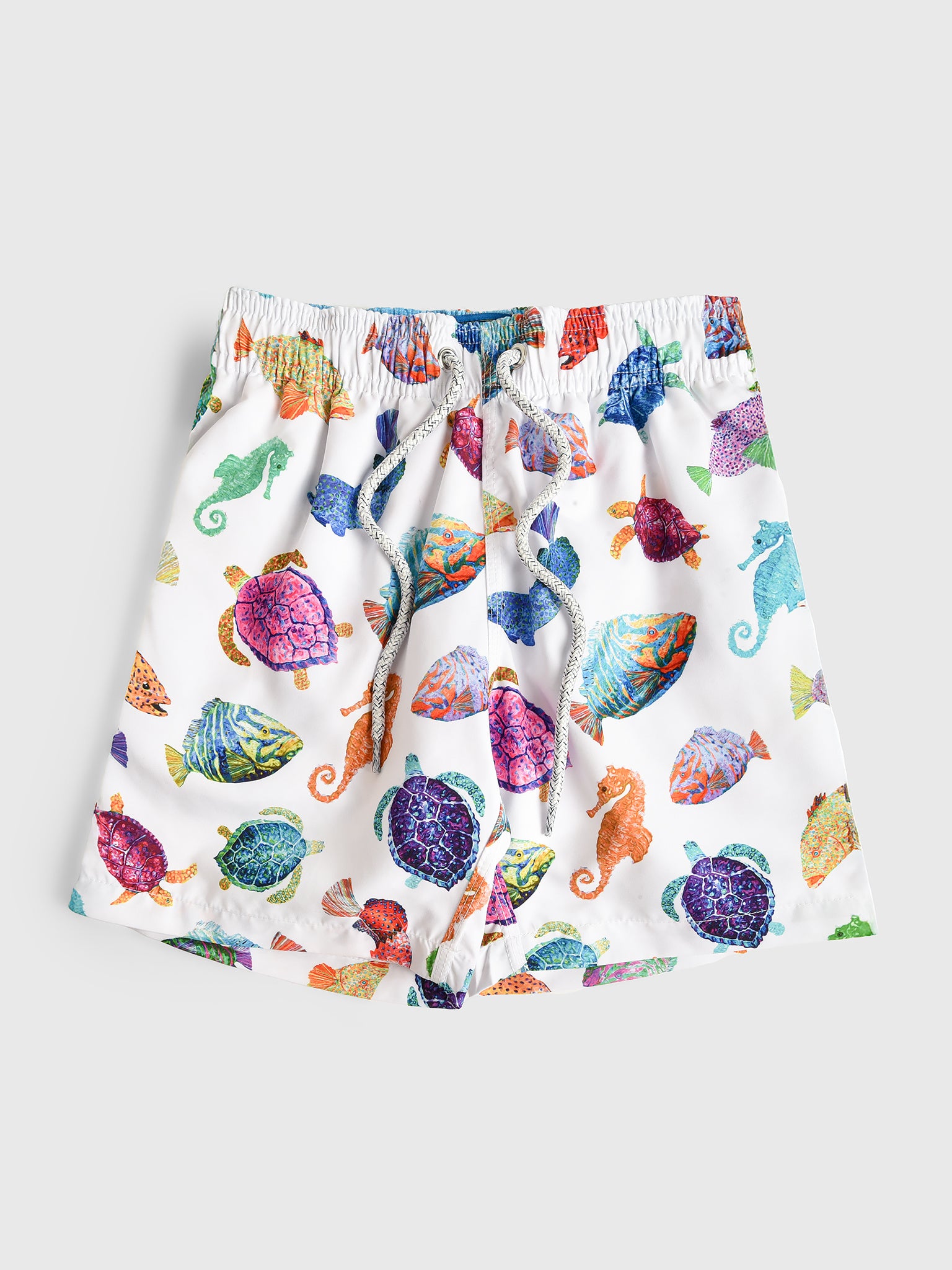 Michaels Swimwear Boys' Fish Charts Swim Trunk - Saint Bernard