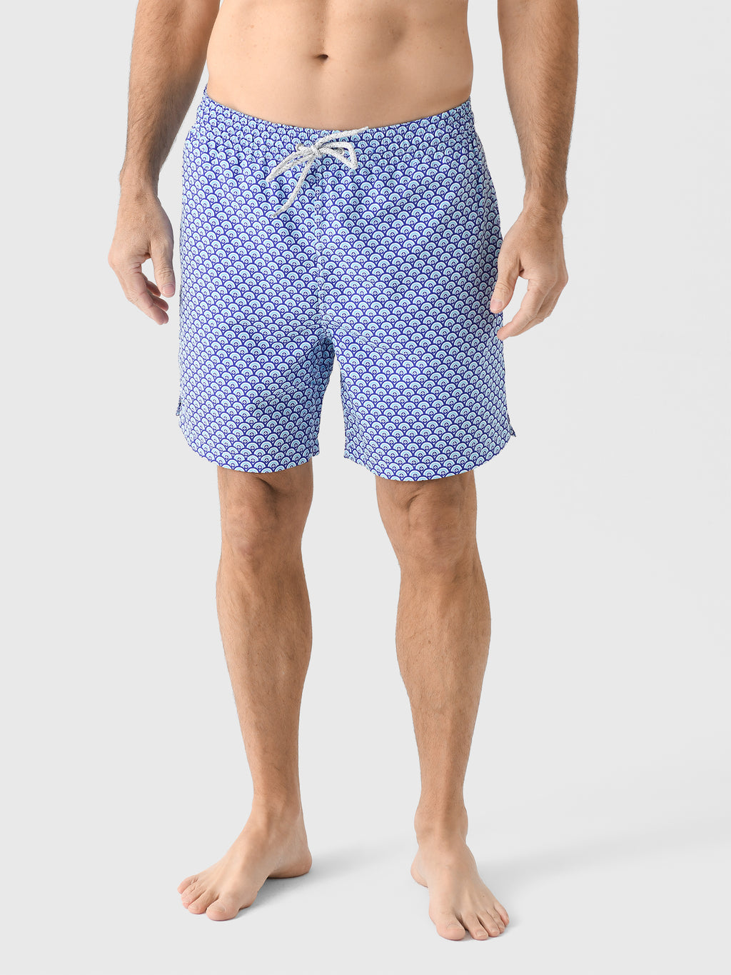 Michaels Swimwear Men's Half Moons Swim Trunk - Saint Bernard