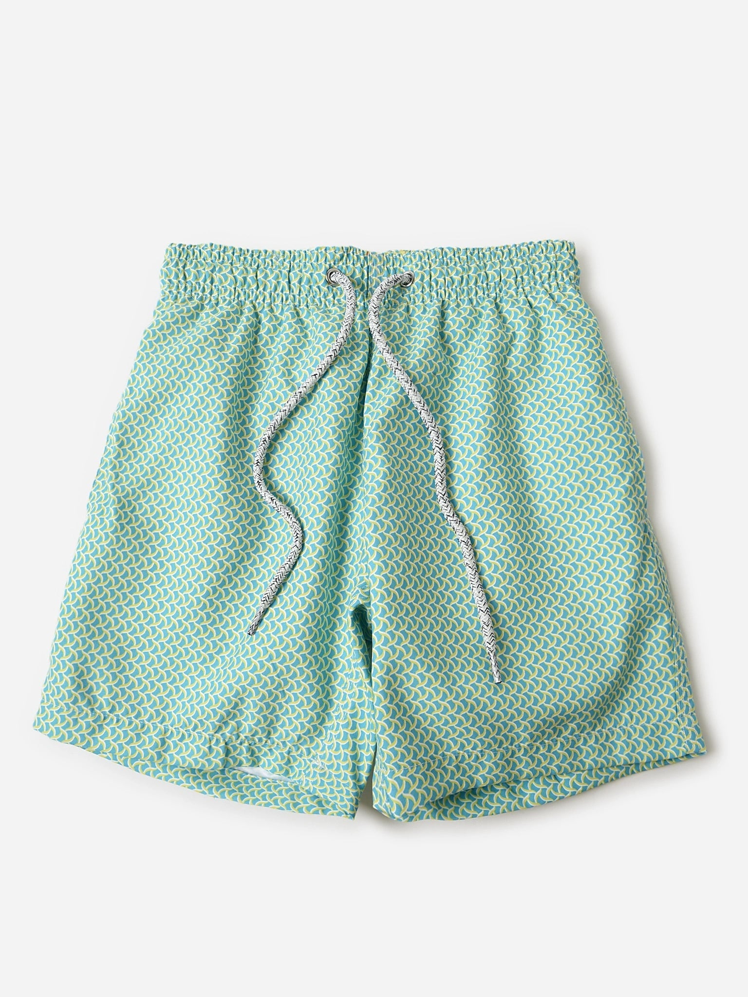 Michaels Swimwear Boys' Wave Print Swim Trunk - Saint Bernard