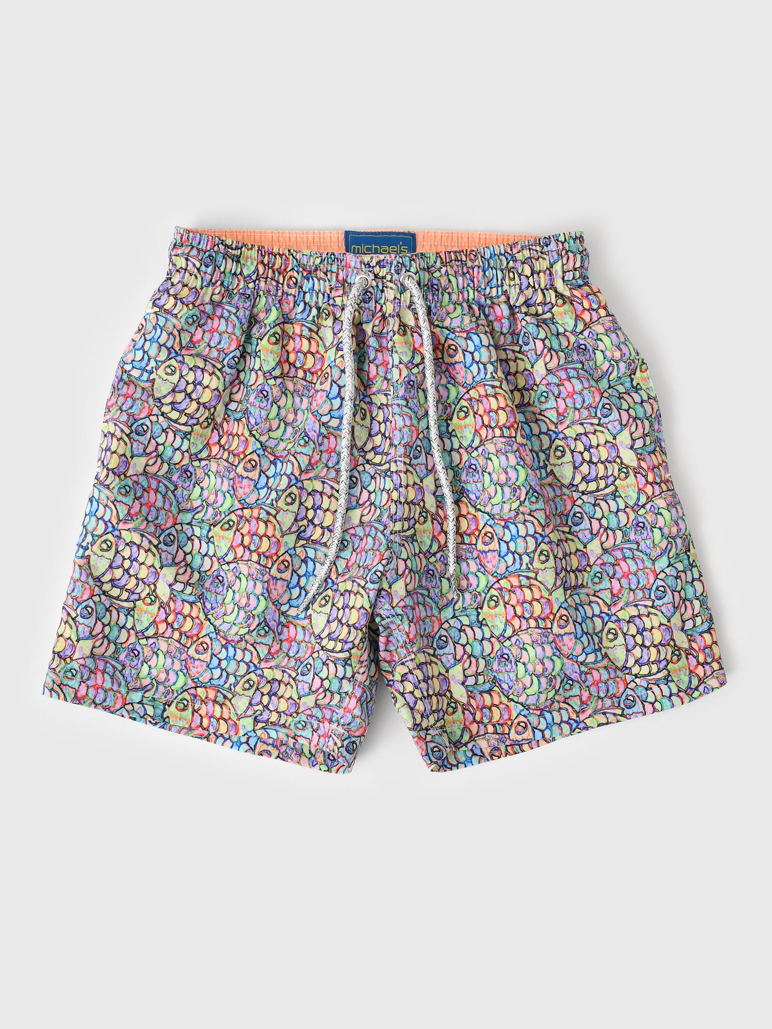 Michaels Swimwear Boys' Abstract Fish Swim Trunk