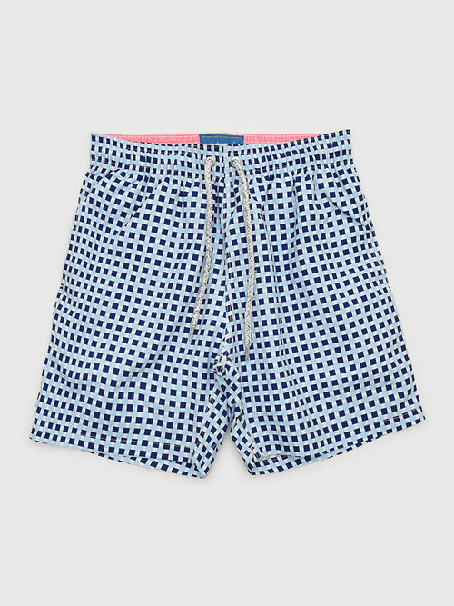Michaels Swimwear Boys' Squares Swim Trunk