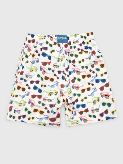 Michaels Swimwear Boys' Sunglasses Swim Trunk