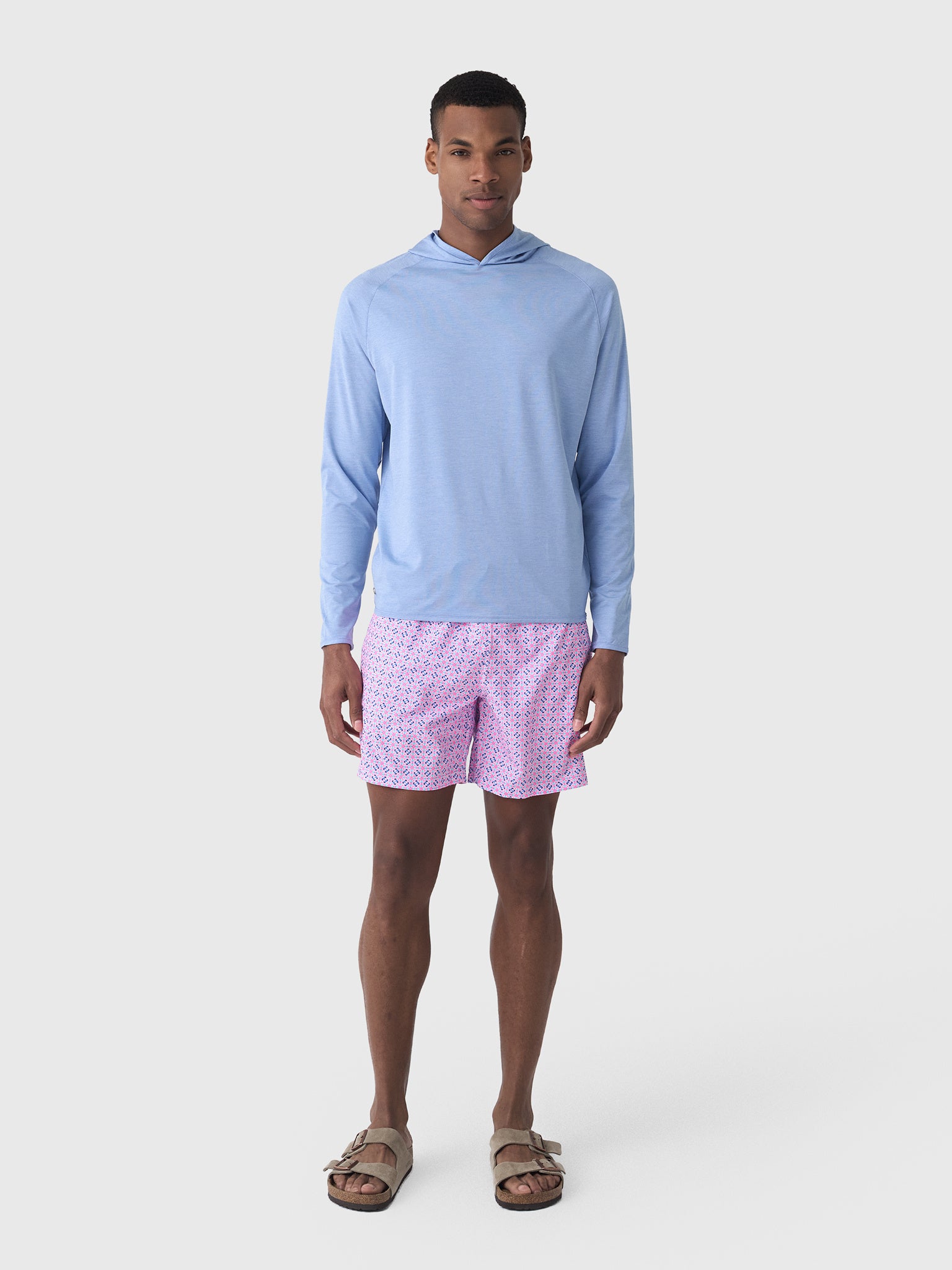 Michaels Swimwear Men's Tiles Swim Trunk - Saint Bernard