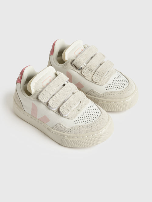 VEJA Kids' Small V-90 Leather Sneaker