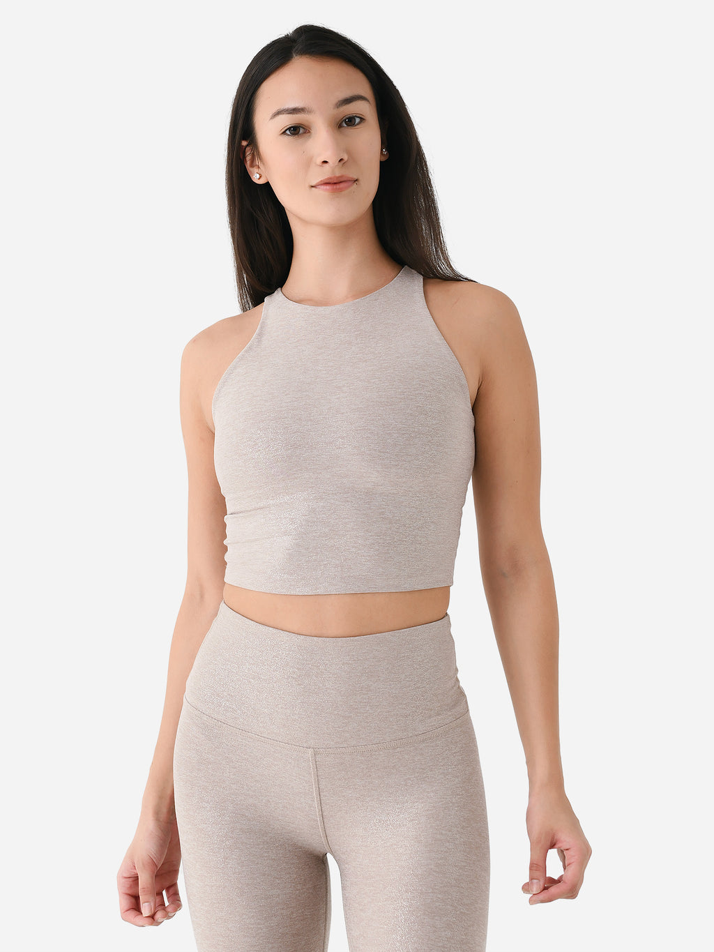 Beyond Yoga Women's SoftShine Refocus Cropped Tank - Saint Bernard