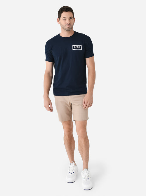 S/S GOGGLES LOGO TEExNAVY-alt1