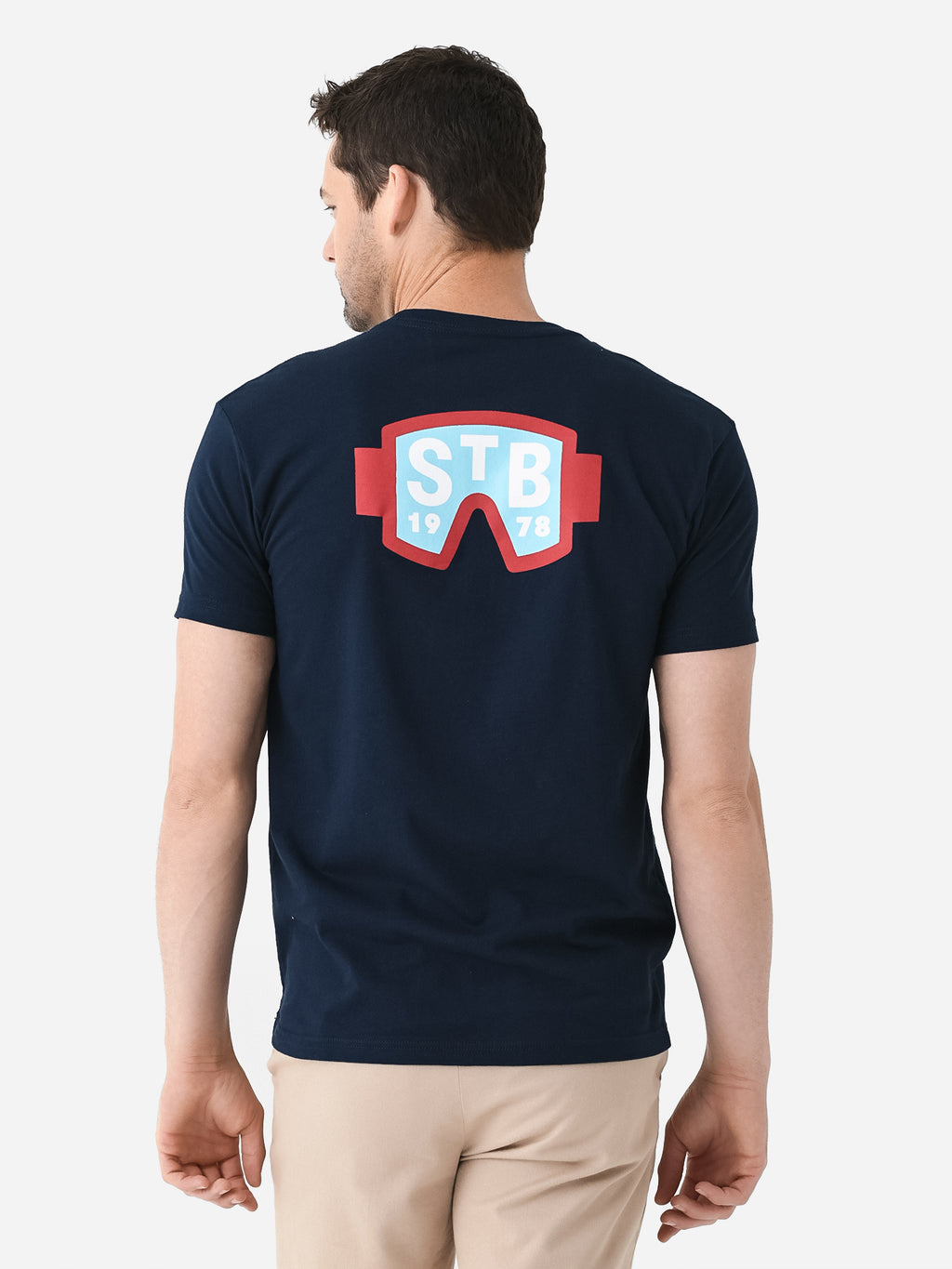S/S GOGGLES LOGO TEExNAVY-alt3
