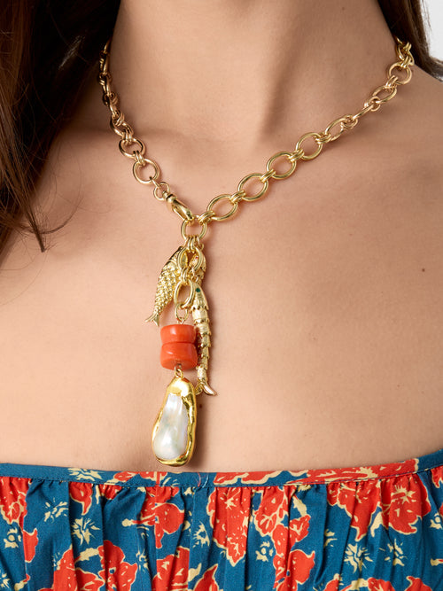 Knotty Bling Sardinia Necklace