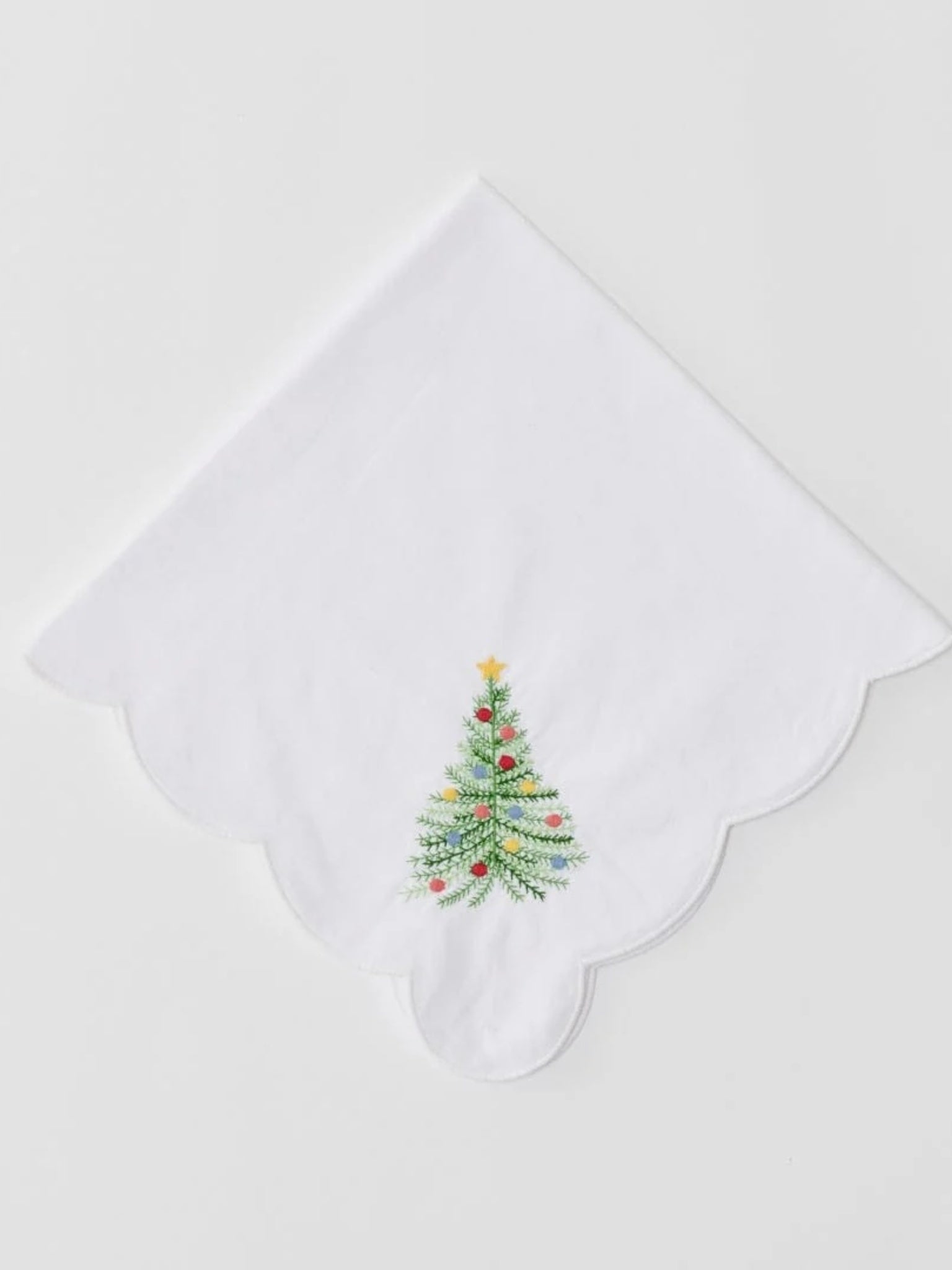 Weezie Scallop Dinner Napkin Set