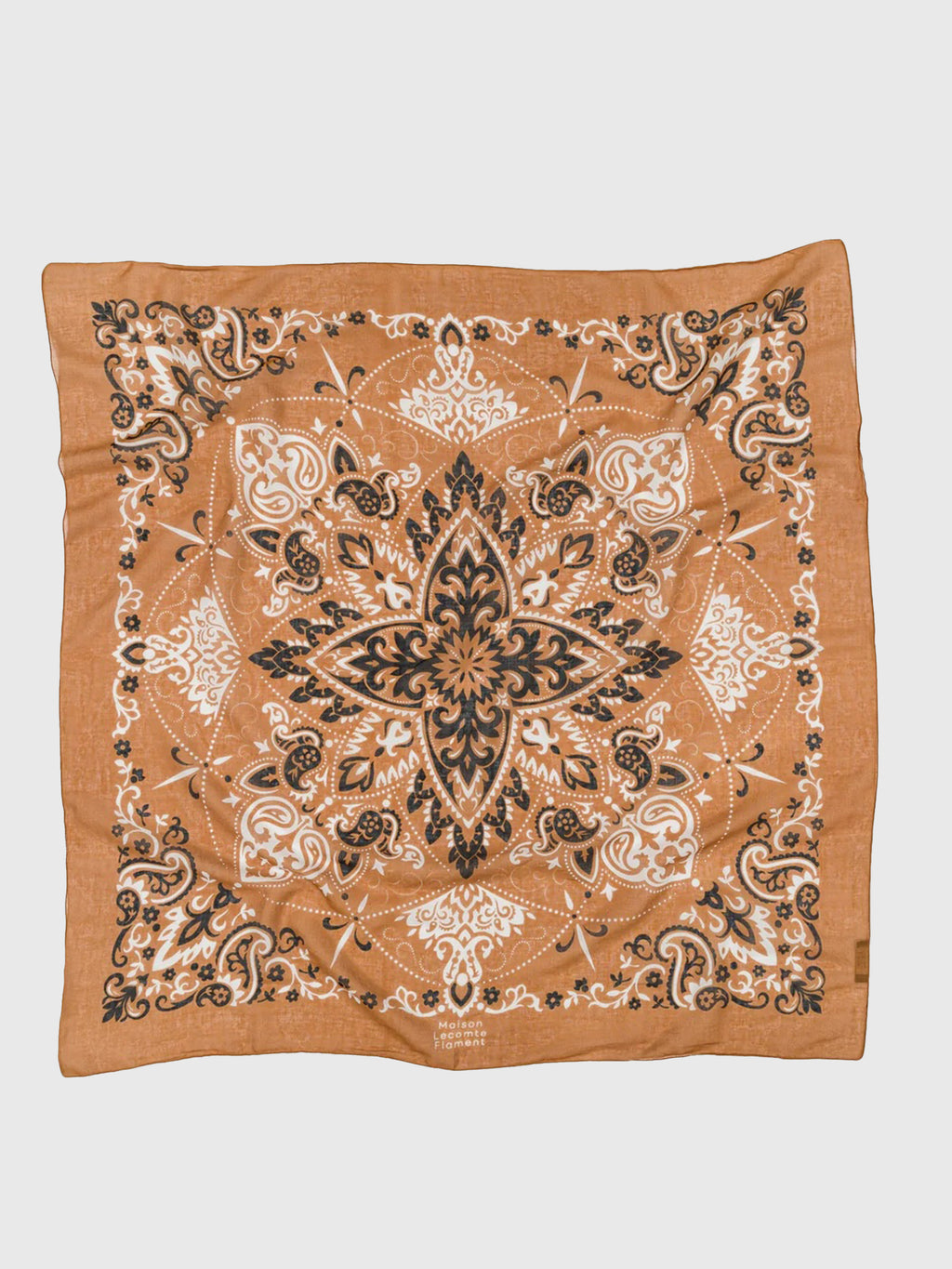 Maison Lecomte Flament Women's Cotton Bandana Scarf - Saint Bernard