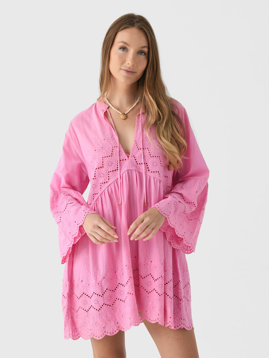 Melissa Odabash Women's Sebena Kaftan - Saint Bernard