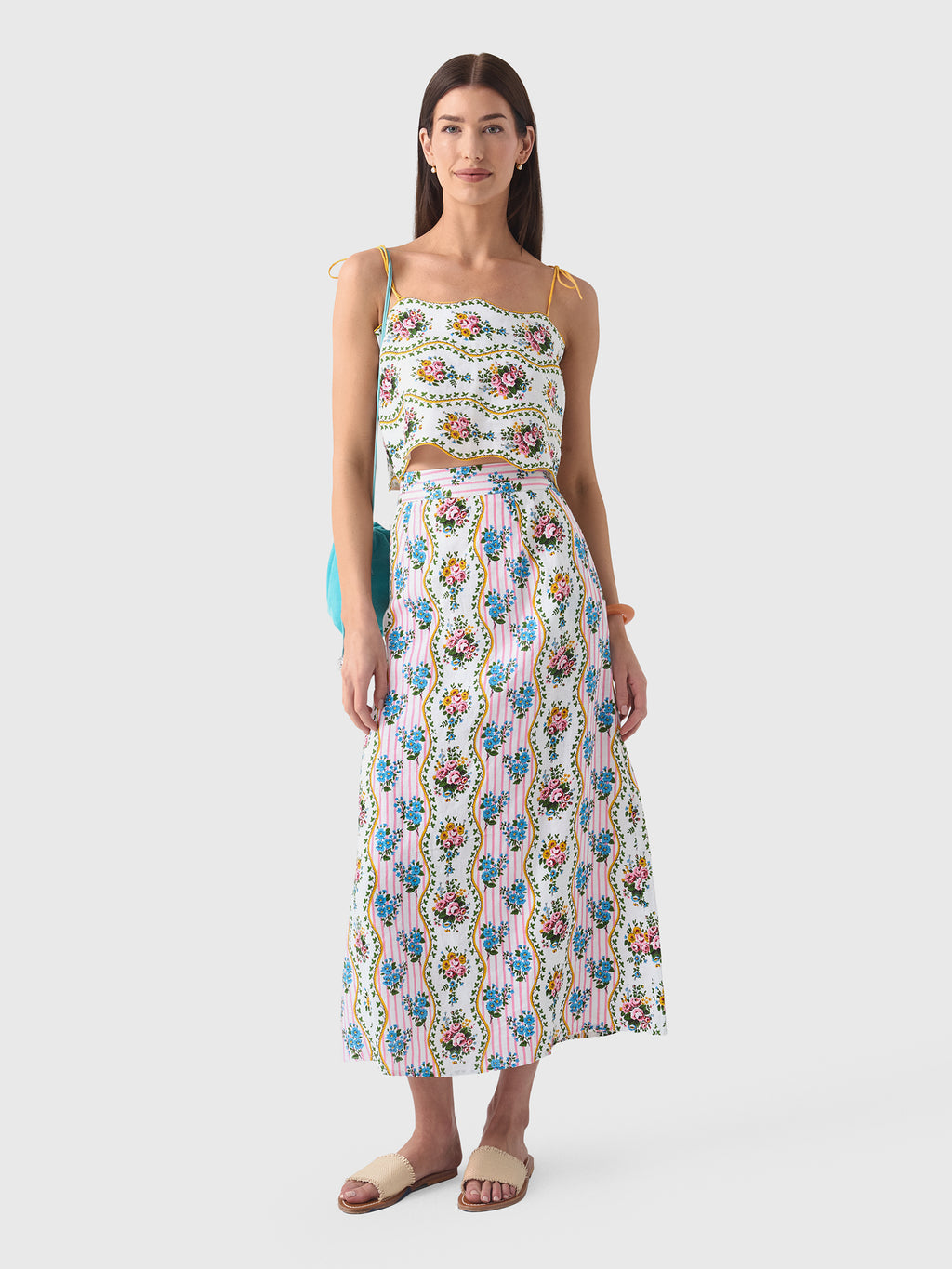 Pink City Prints Women's Sicily Top - Saint Bernard