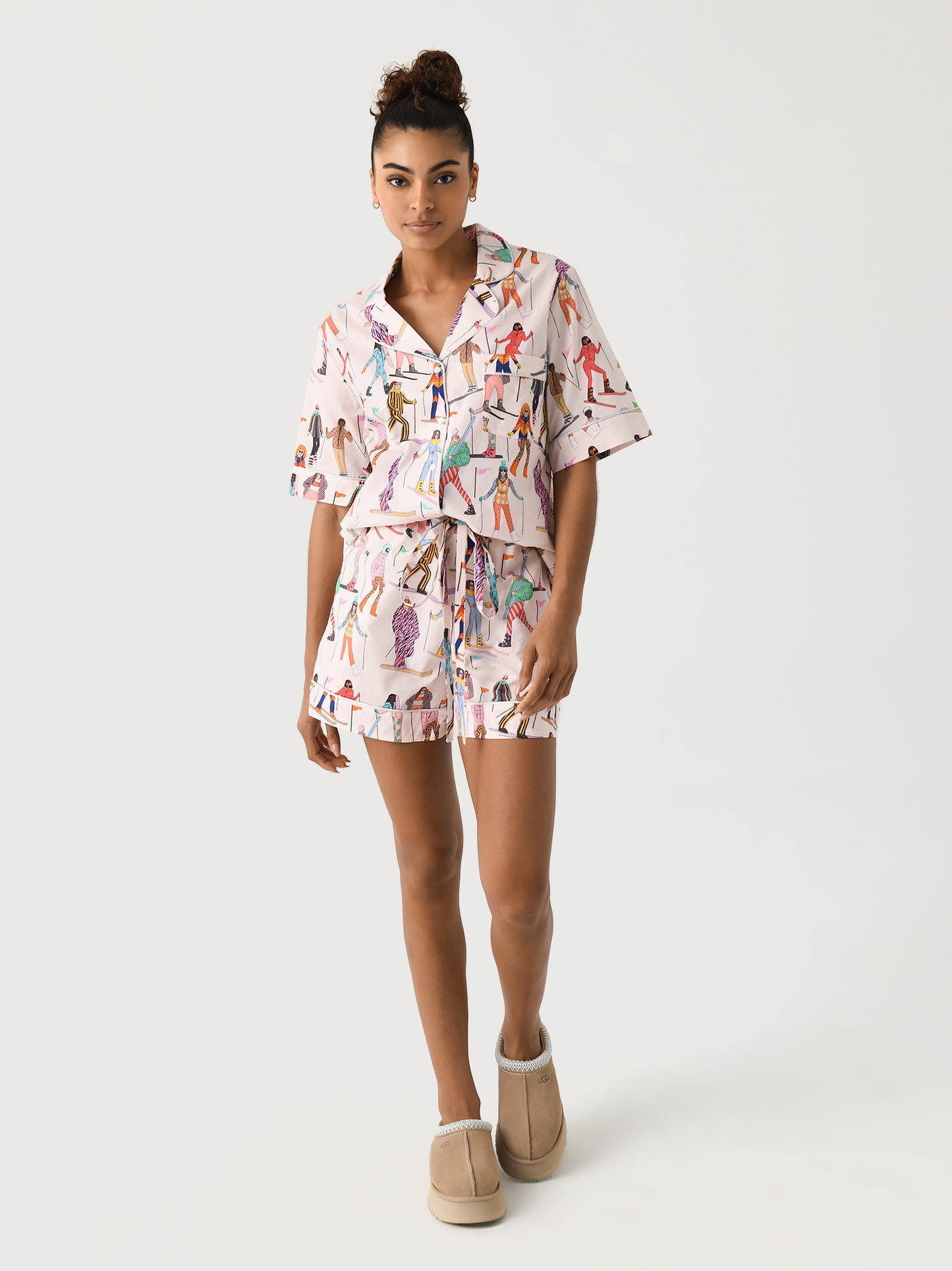 Skiers Short PJSxPINK-alt1