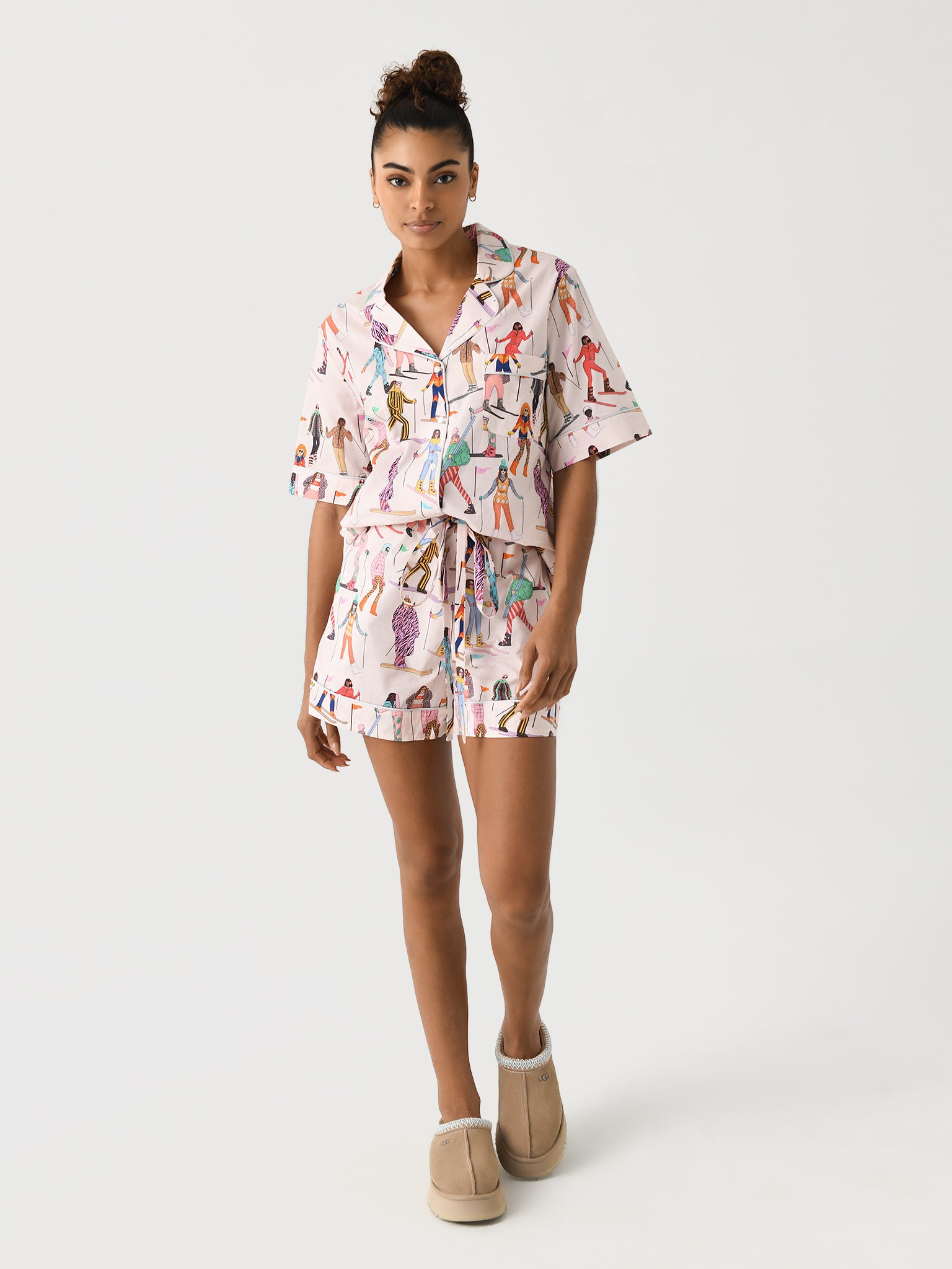 Skiers Short PJSxPINK-alt1