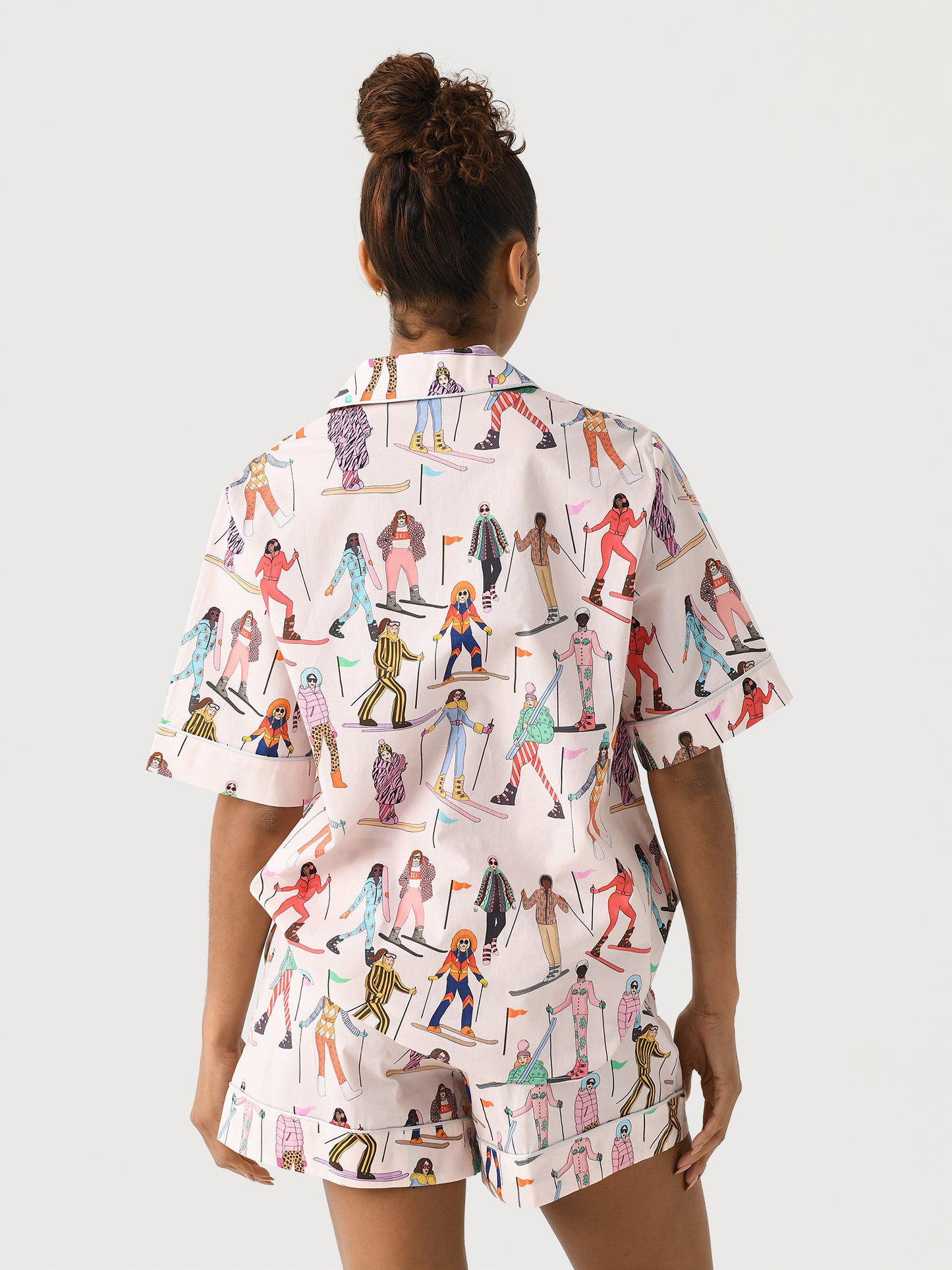 Skiers Short PJSxPINK-alt3