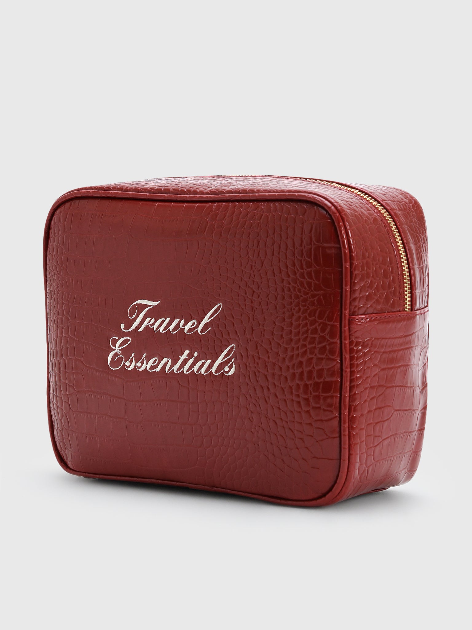 Abbode Travel Essentials Small Croc Pouch - Saint Bernard