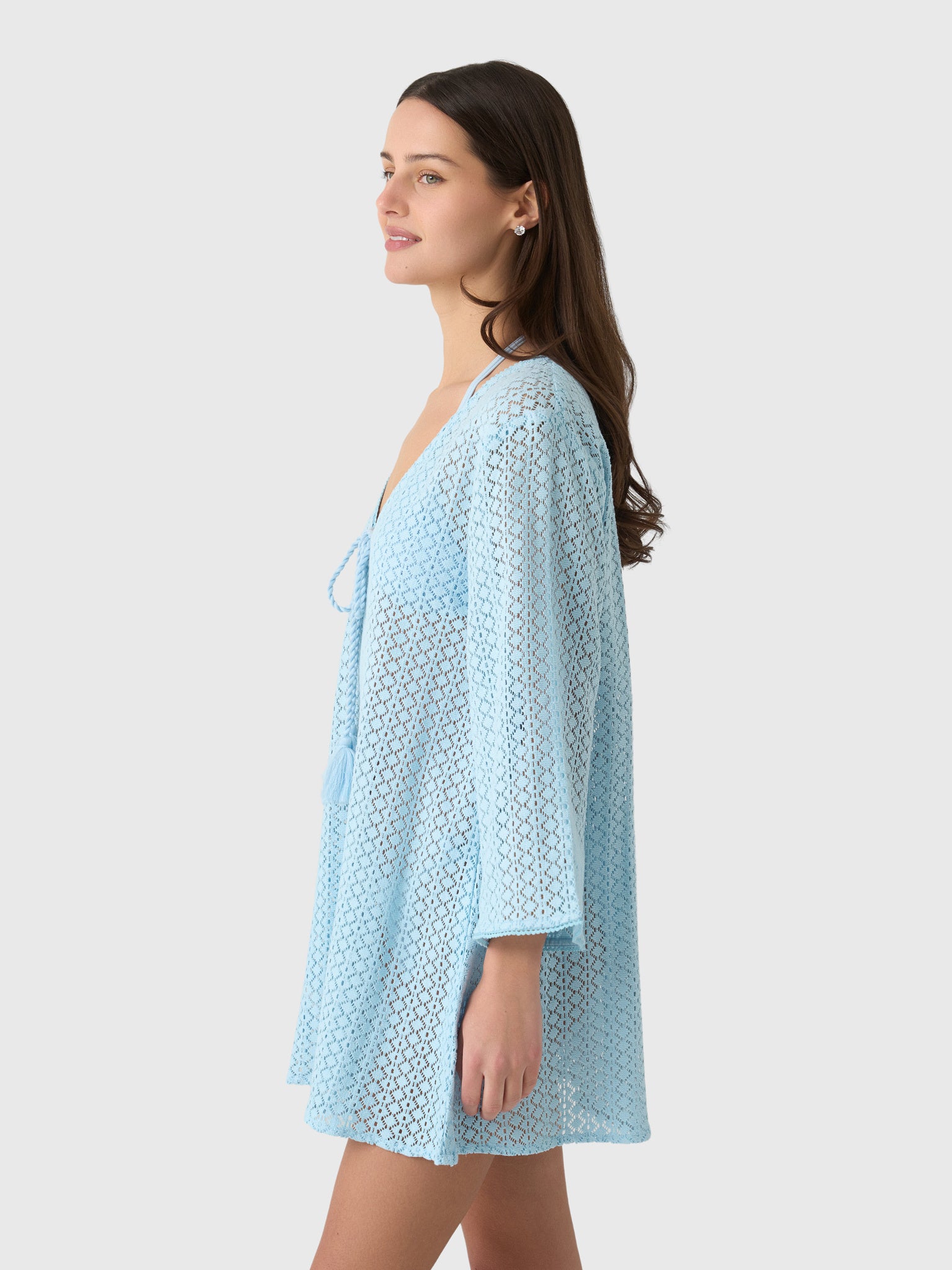 Sitano Women's Sorrento Bell Sleeve Dress - Saint Bernard