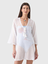 Sitano Women's Sorrento Bell Sleeve Dress - Saint Bernard