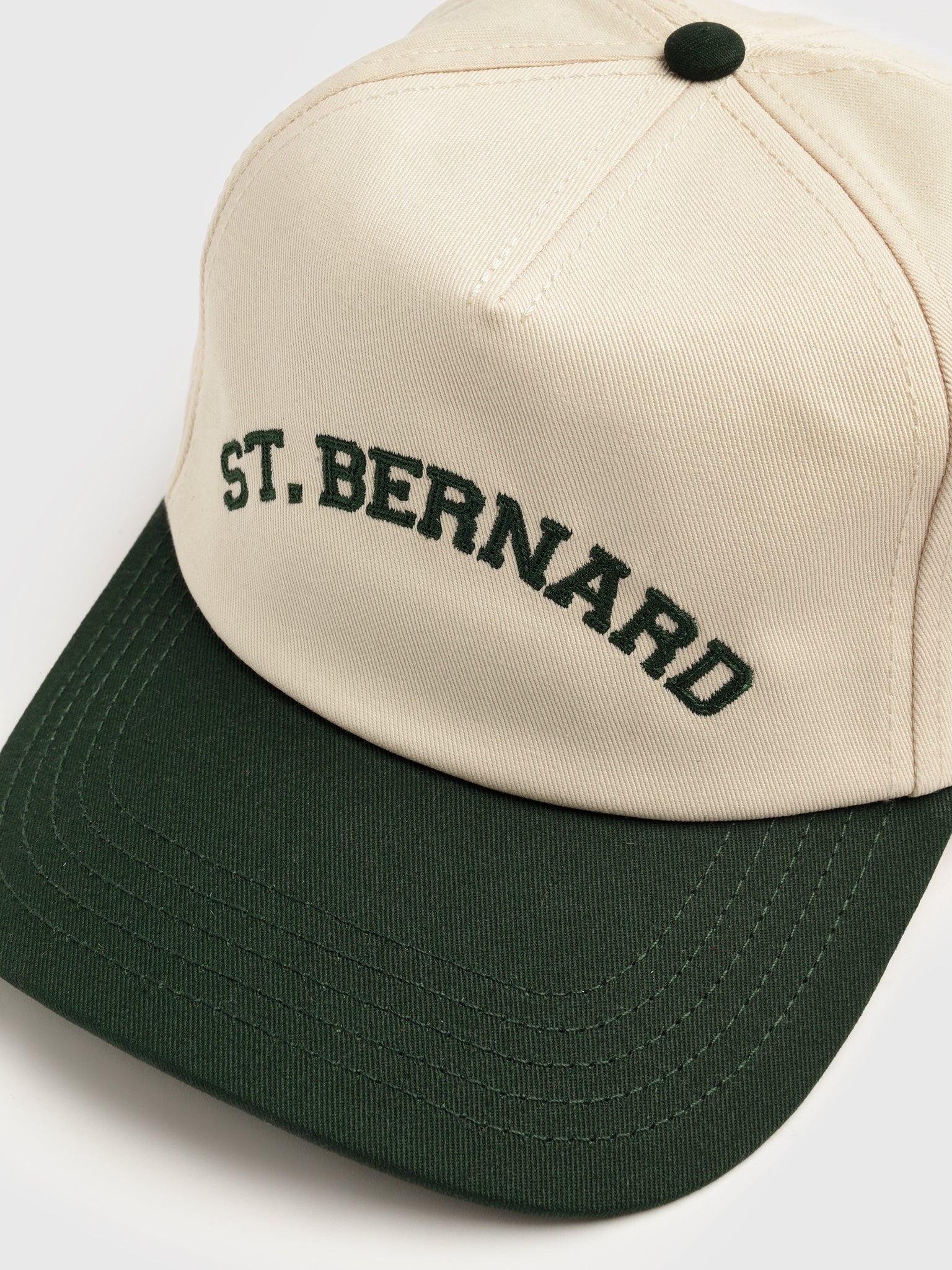 St. Bernard Colorblock HatxDARKGREEN-alt1
