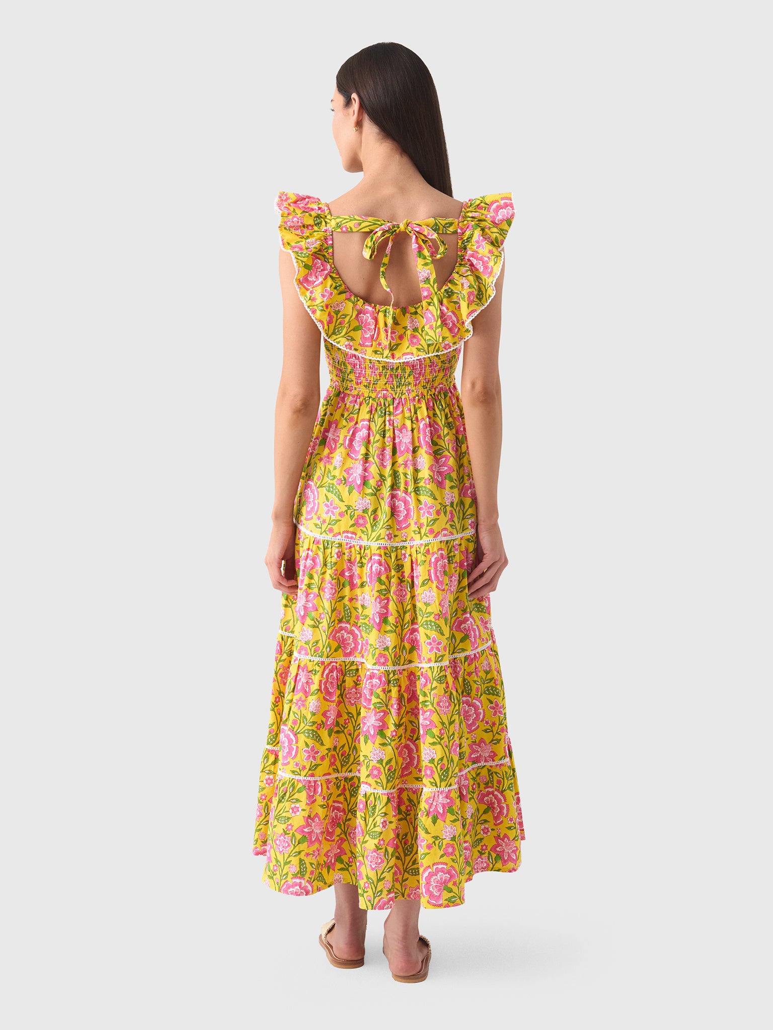 Pink City Prints Women's Susie Dress - Saint Bernard
