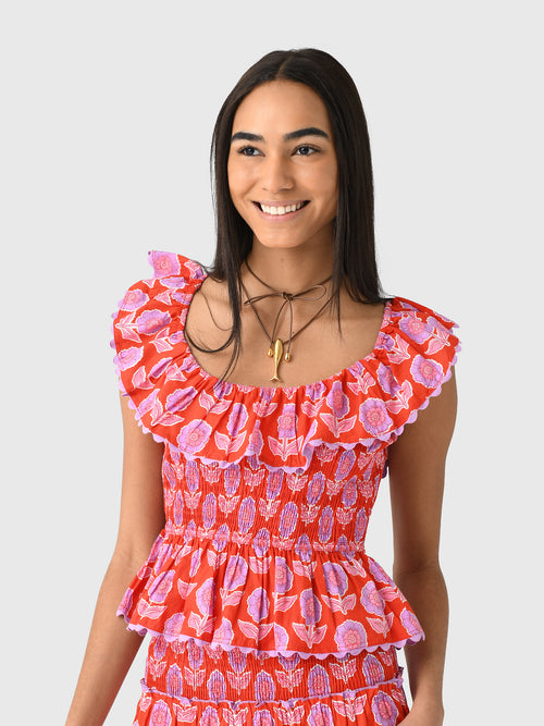 Pink City Prints Women's Susie Top