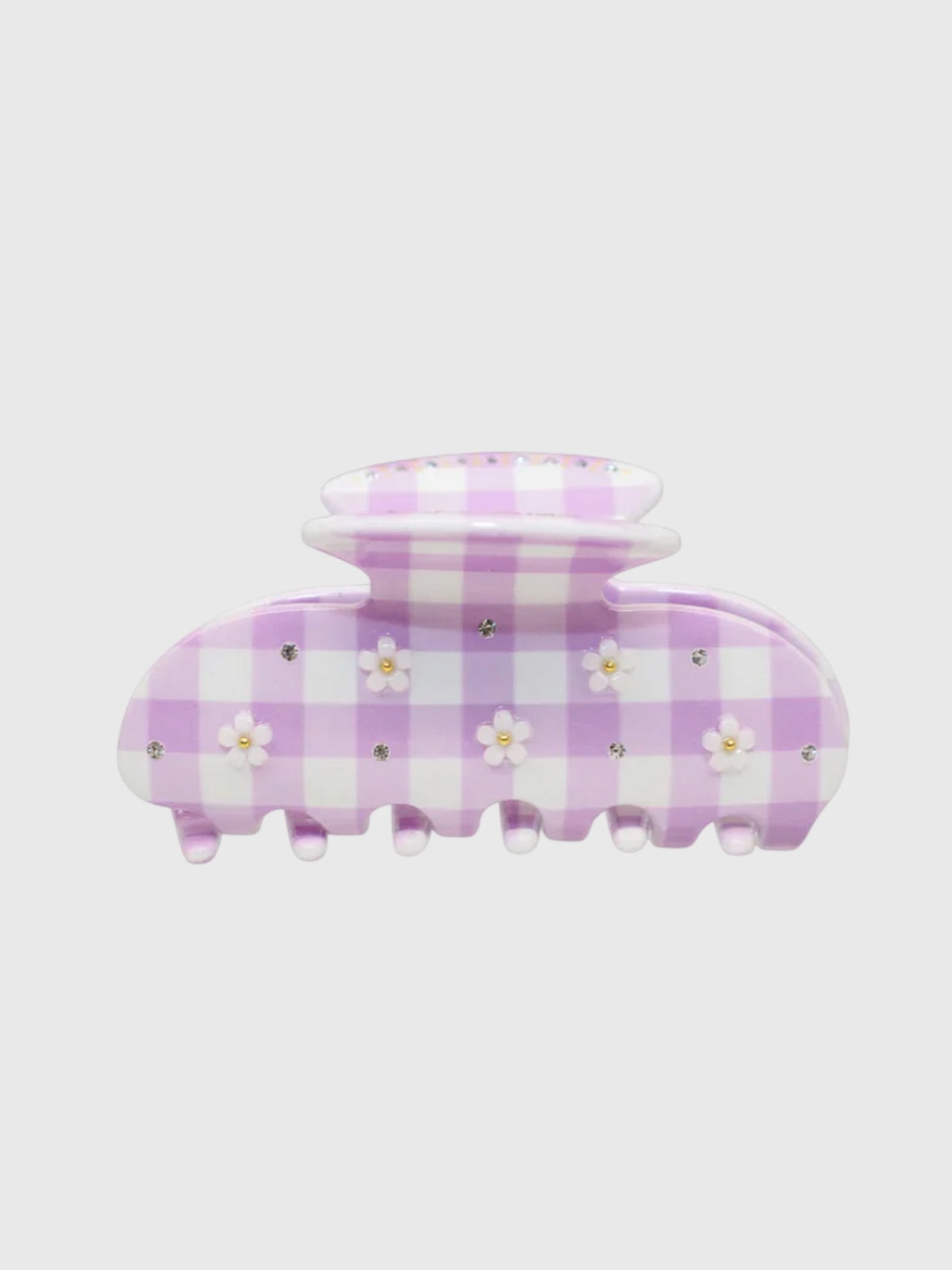 ISO!! Emi Jay Clip in daisy Blue Picnic Sweetheart Hair Claw Clip in Daisy Pink Picnic ‐ Emi Jay main image 2