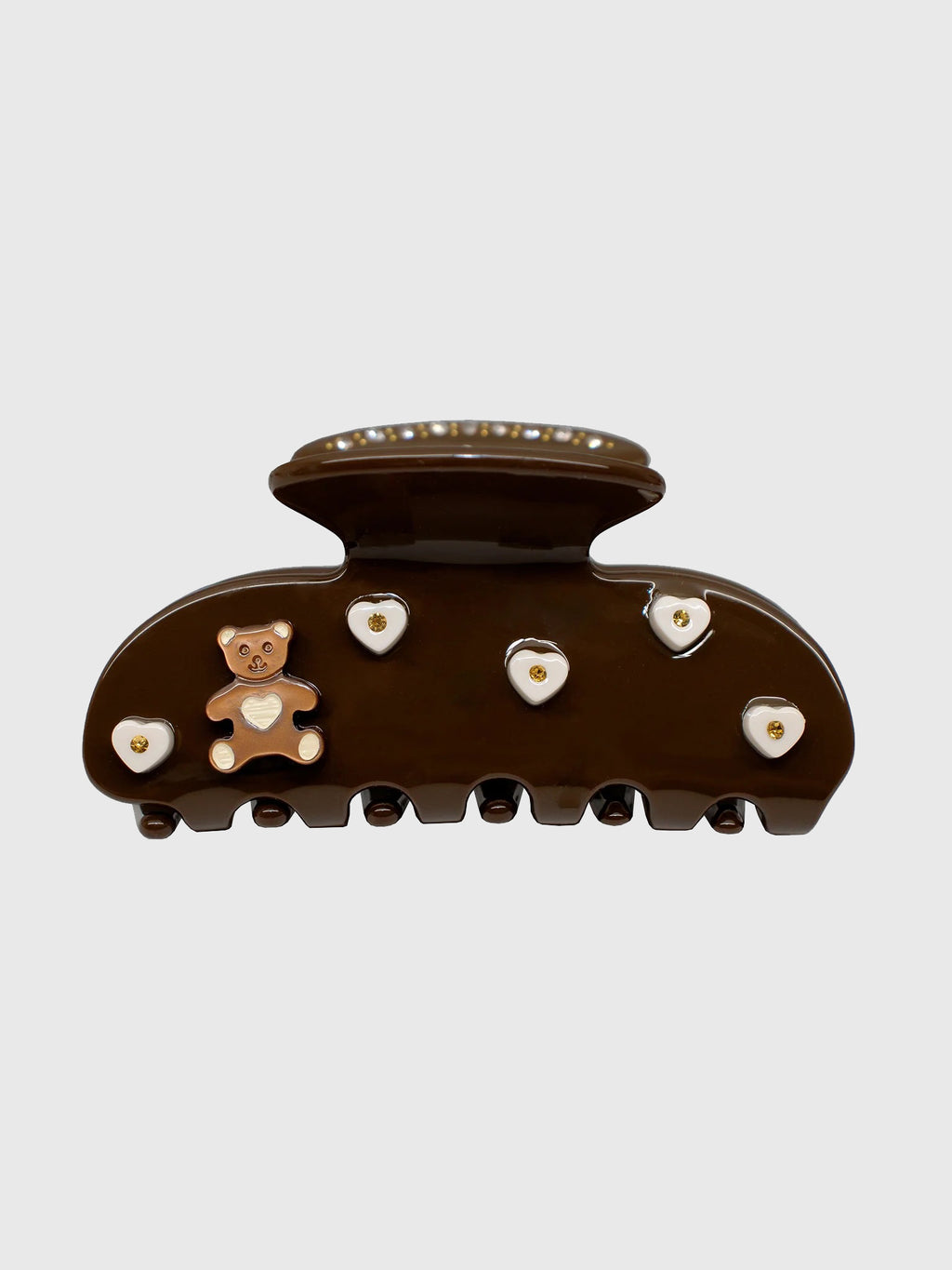 Emi Jay Sweetheart Claw Clip - Saint Bernard