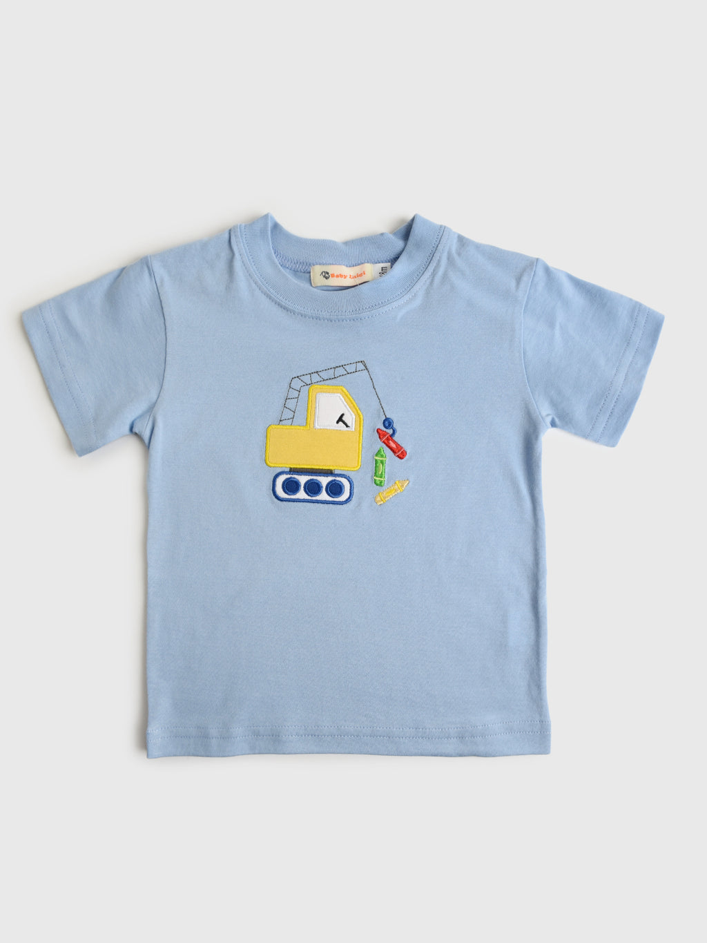 Luigi Boys' Crane + Crayons Shirt - Saint Bernard
