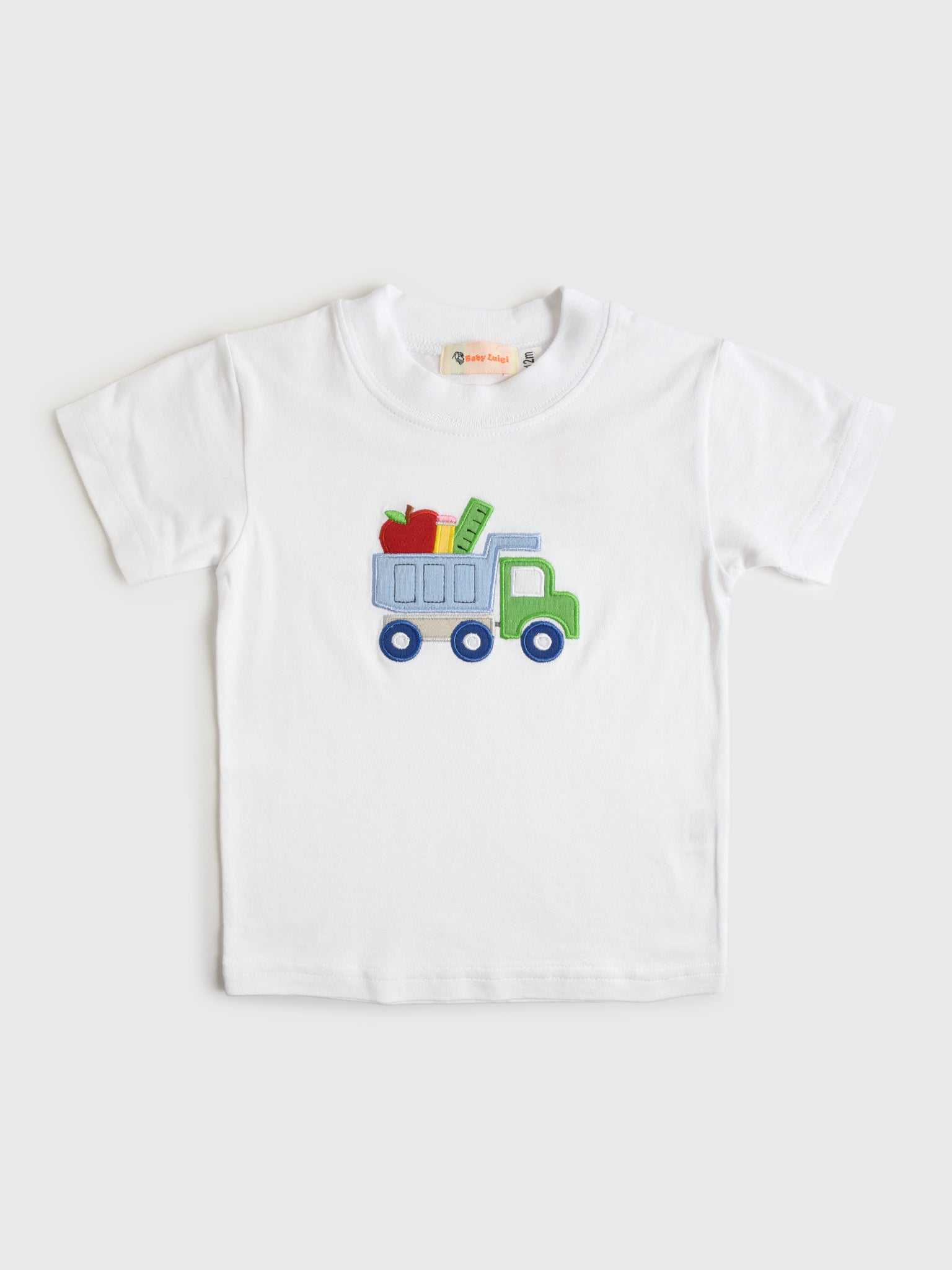 Luigi Boys' Truck School Shirt - Saint Bernard