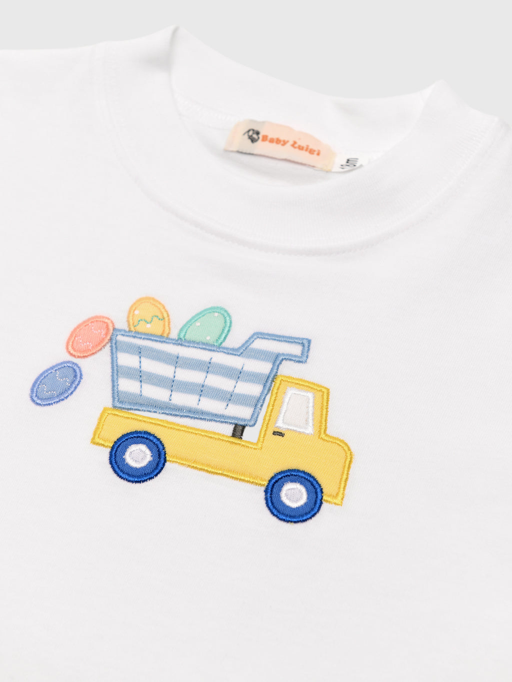 Luigi Boys' Easter Egg Truck Short Sleeve Tee - Saint Bernard