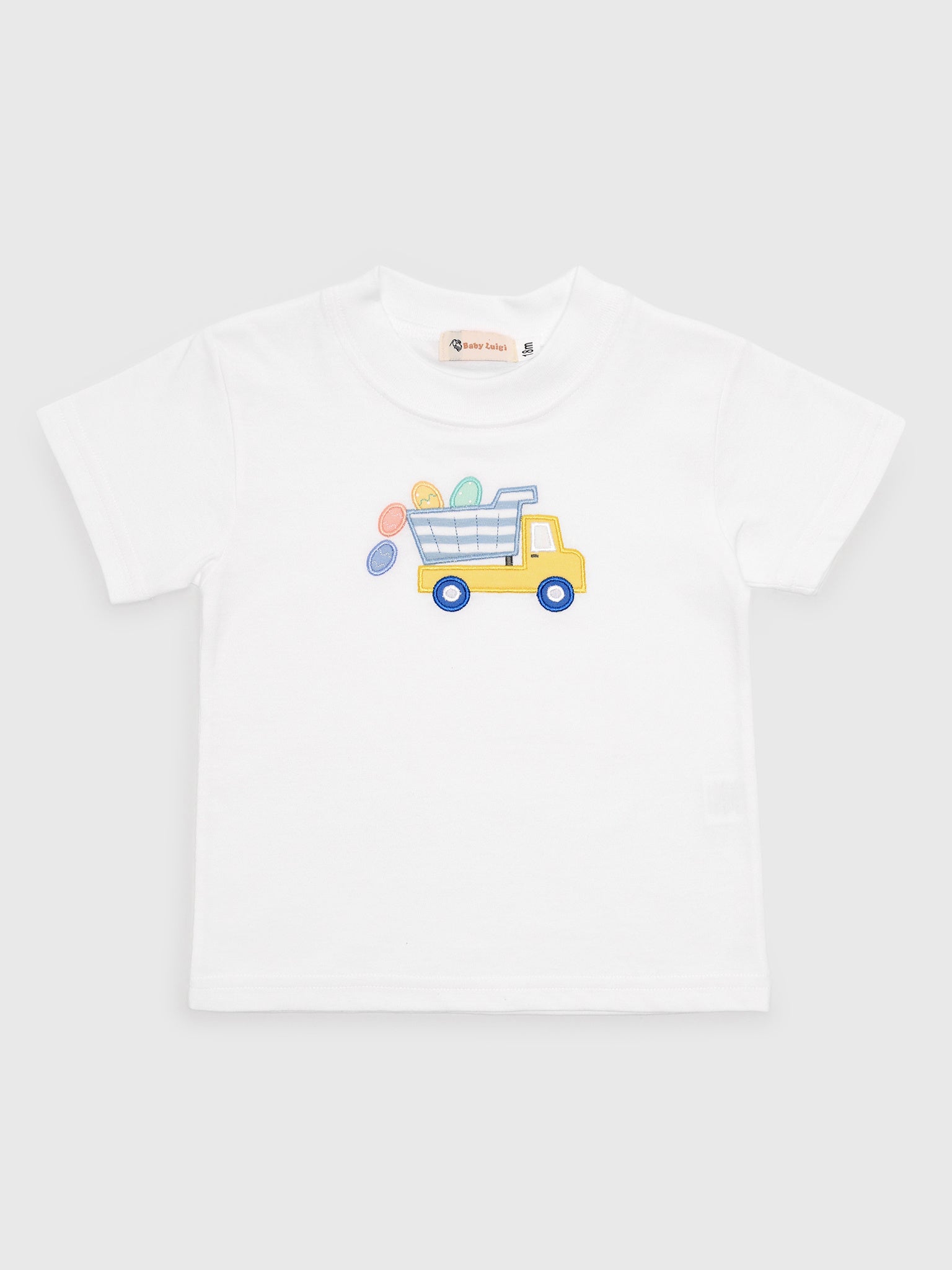 Luigi Boys' Easter Egg Truck Short Sleeve Tee - Saint Bernard