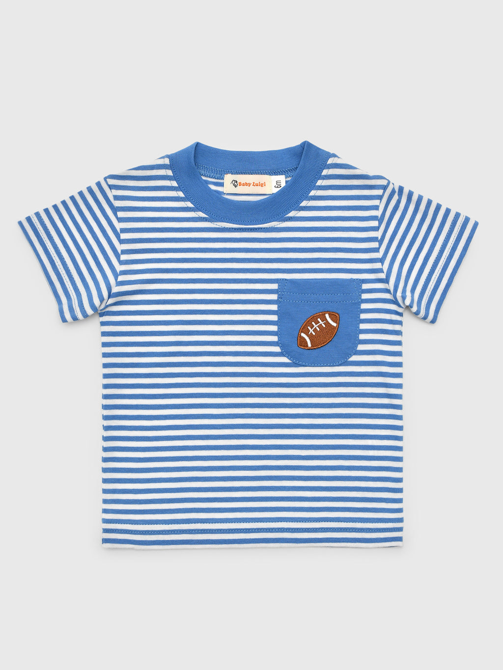 Luigi Boys' Football Pocket Tee - Saint Bernard