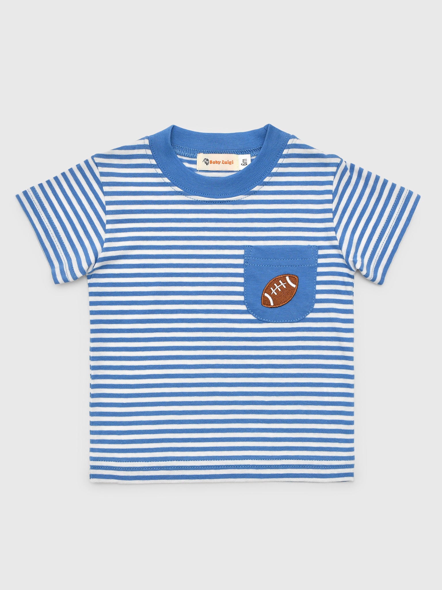 Luigi Boys' Football Pocket Tee - Saint Bernard