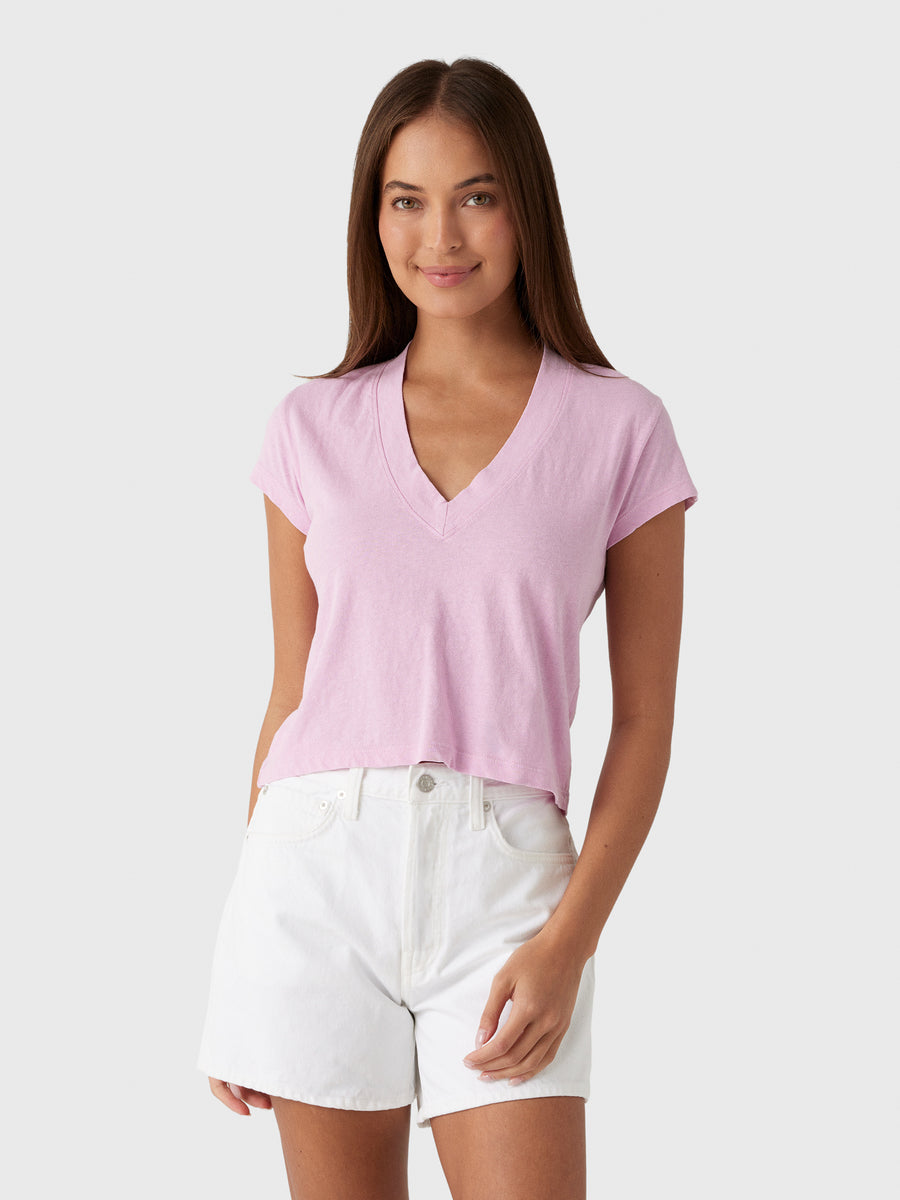 Perfect White Tee Women's Alanis V-Neck Tee