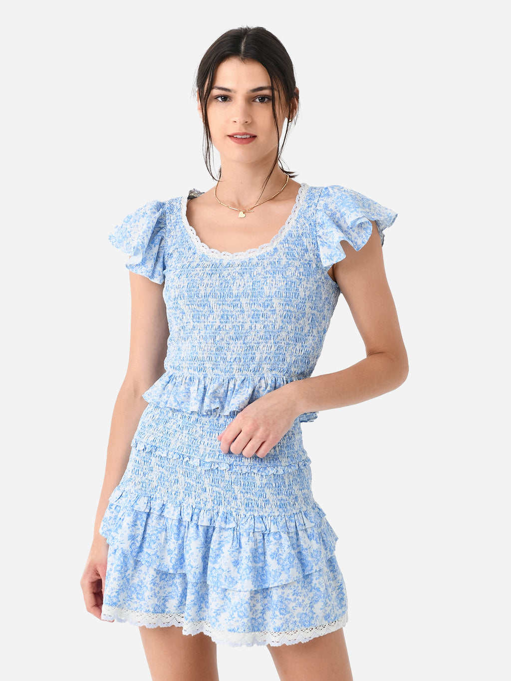 LoveShackFancy Women's Milta Top - Saint Bernard