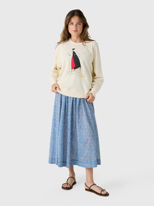 The Great Women's The Sailing Boat College Sweatshirt
