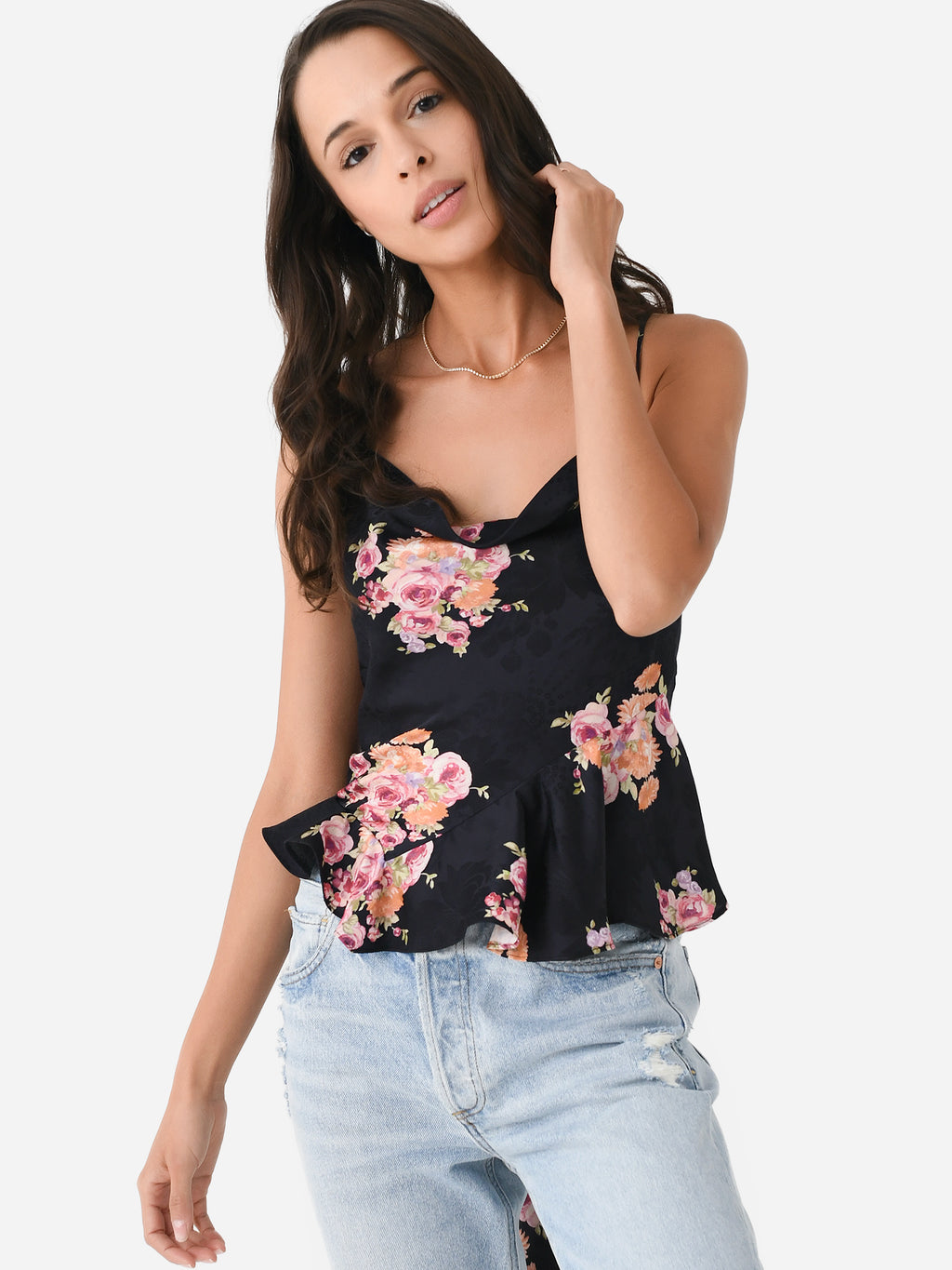 LoveShackFancy Women's Valetta Cami - Saint Bernard