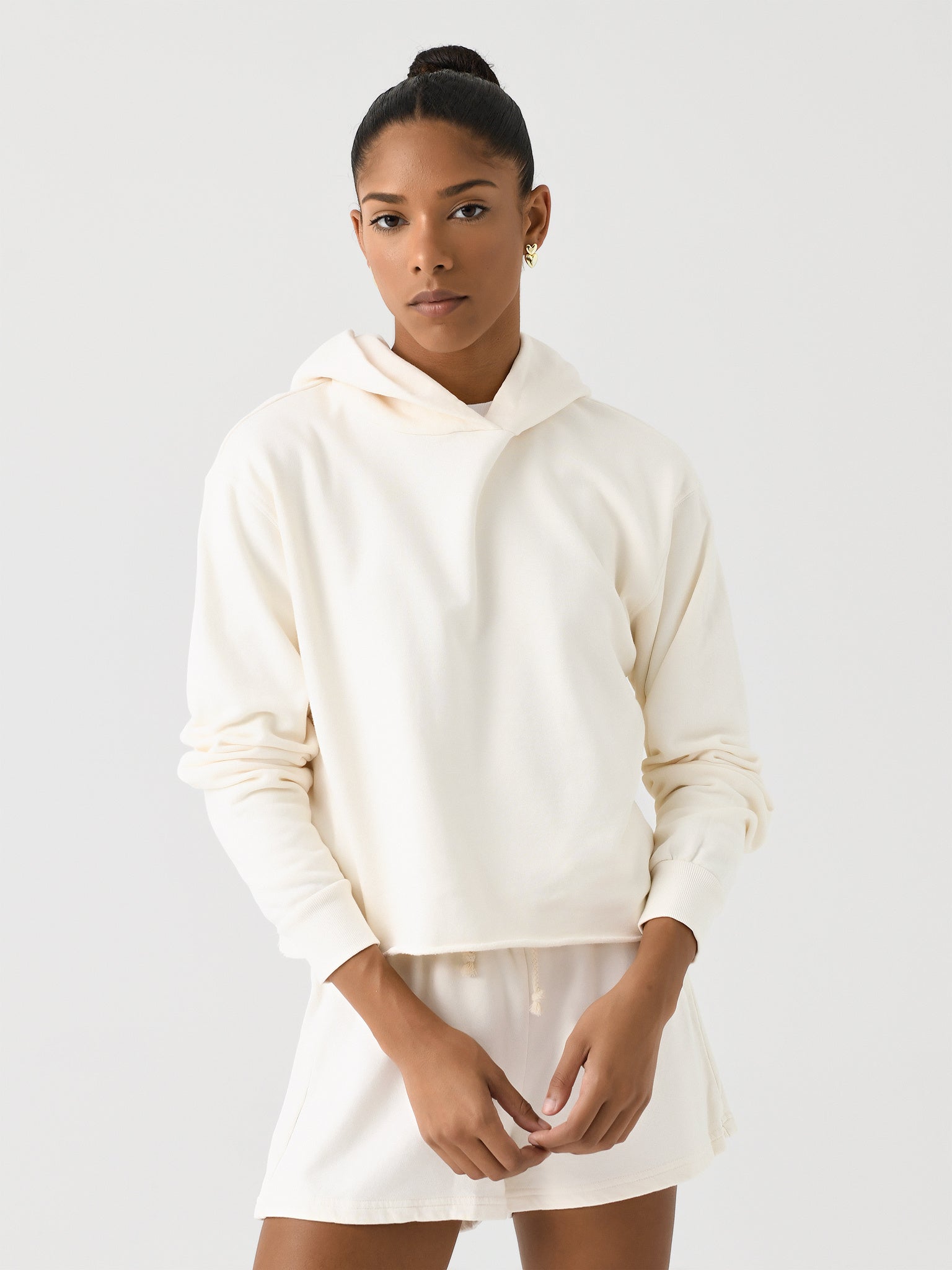 Perfect White Tee Women's Kokomo Hoodie - Saint Bernard
