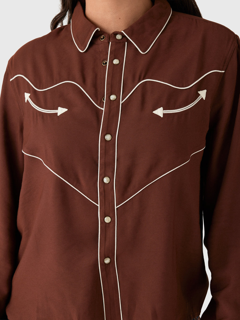 The Great Women's The Western Shirt - Saint Bernard