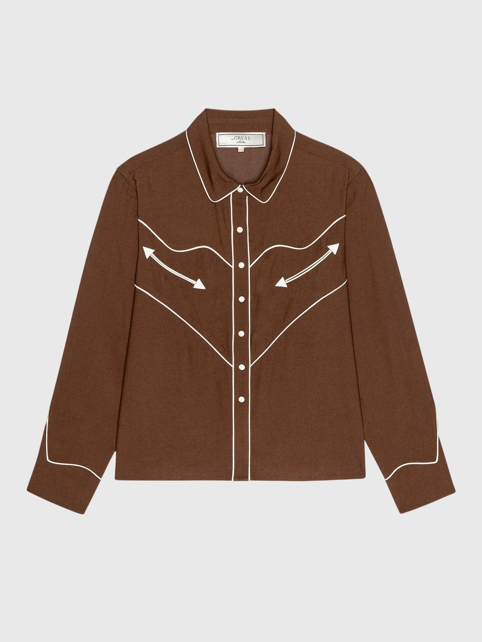 The Great Women's The Western Shirt - Saint Bernard
