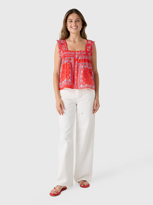 The Great Women's The Victorian Pleat Tank