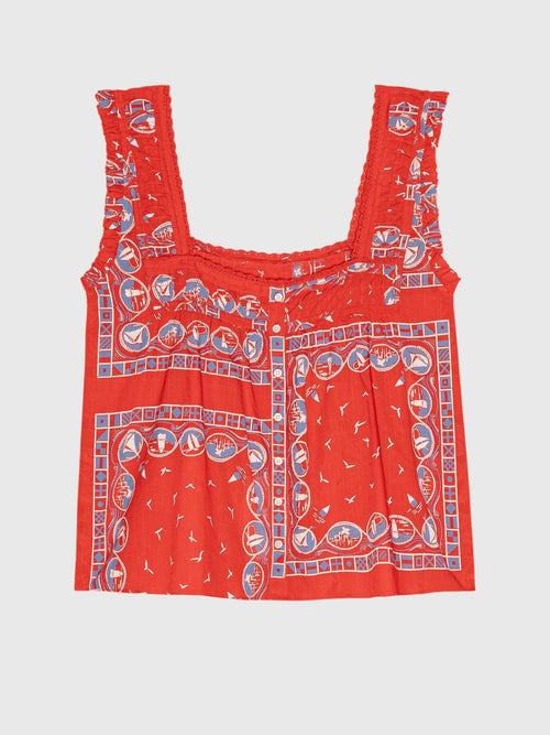 The Great Women's The Victorian Pleat Tank