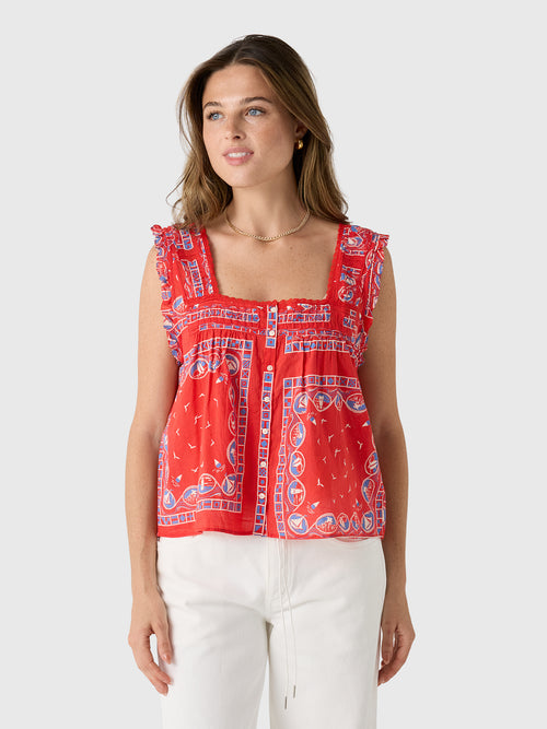 The Great Women's The Victorian Pleat Tank