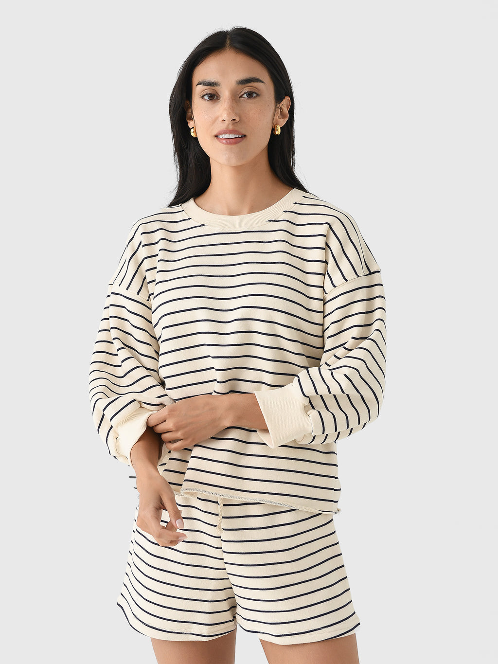 Perfect White Tee Women's Niall Sweatshirt - Saint Bernard