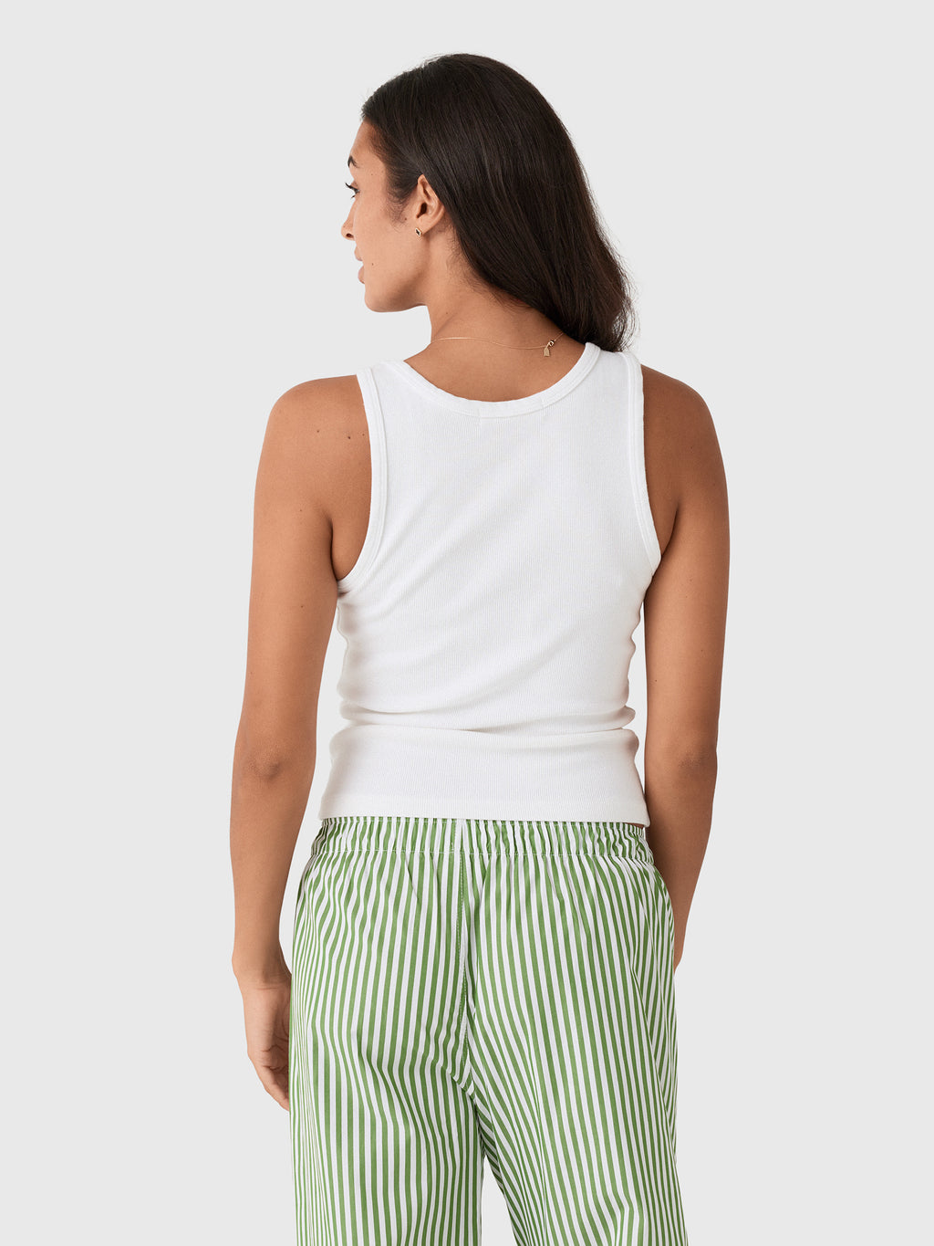 Perfect White Tee Women's Blondie Long Tank - Saint Bernard